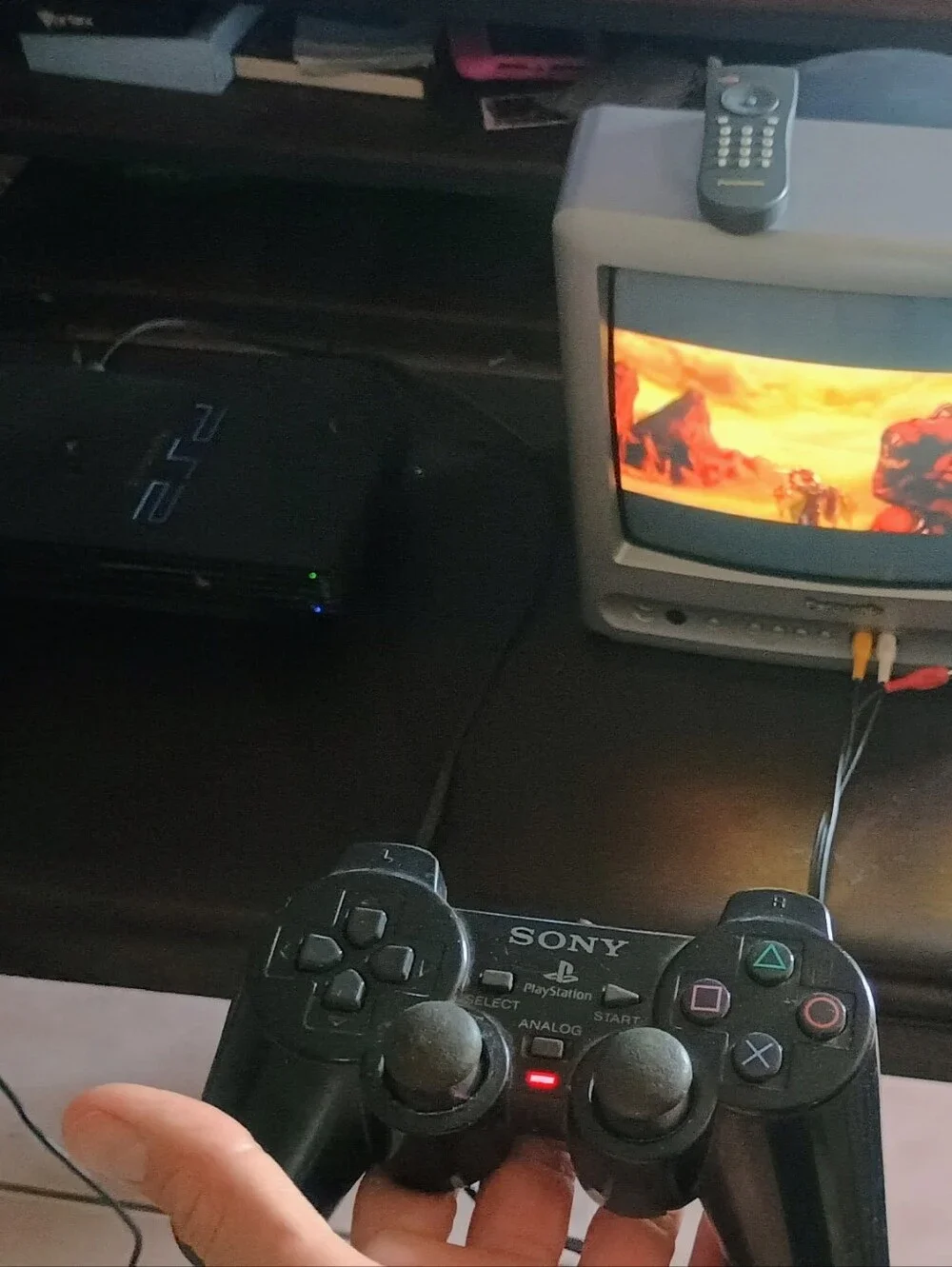 Sony PlayStation 2 Slim Bundle with 2 Controllers & 41 Games - Read Description